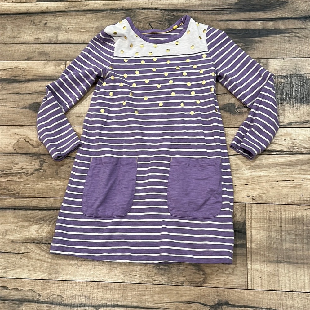 Mini boden purple dress